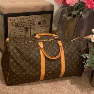 Authentic Louis Vuitton Keepall 55